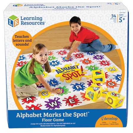 Learning Resources Alphabet Marks the Spot Game 0394